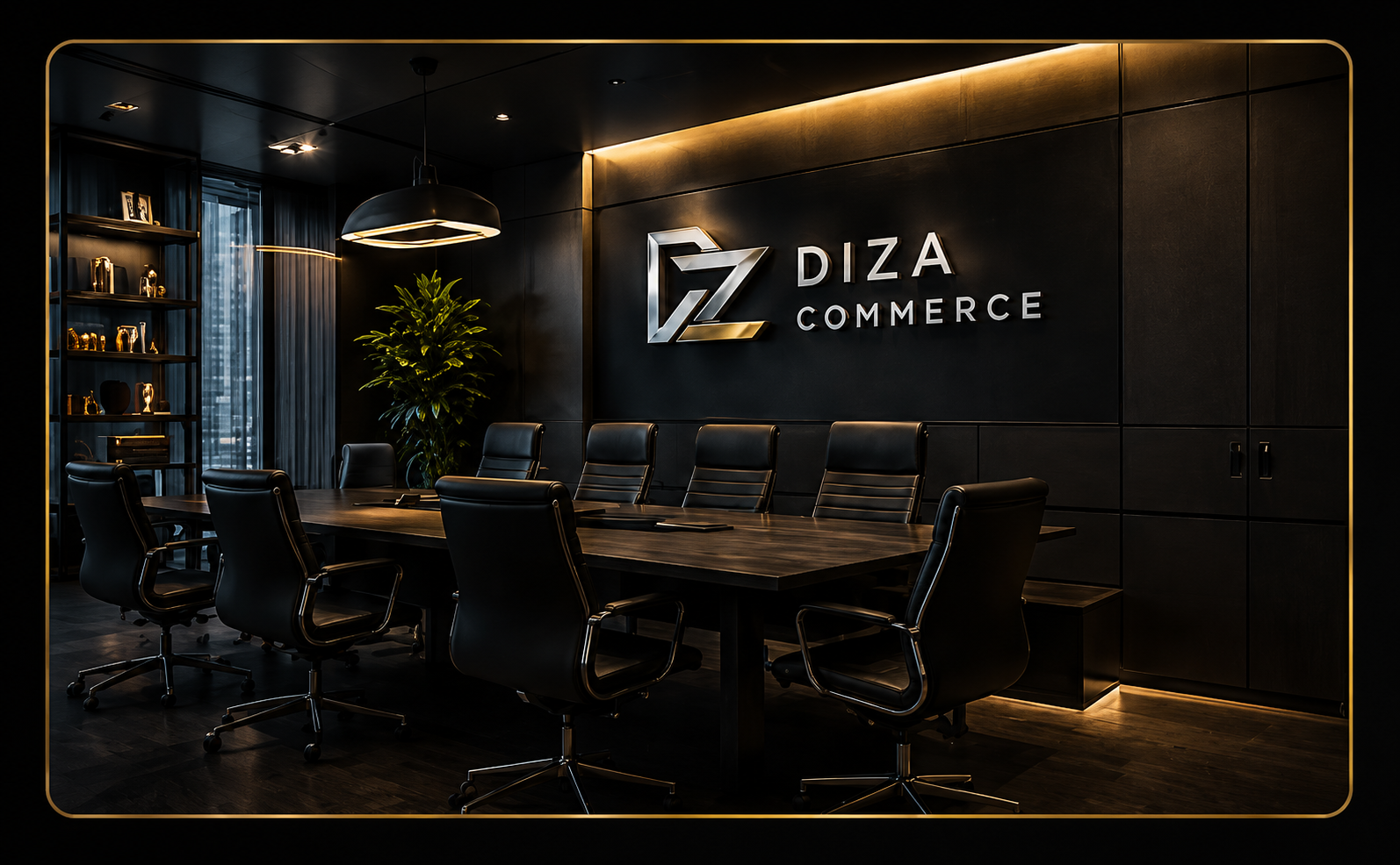 Modern Diza Commerce executive boardroom
